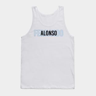 Fernando Alonso Driver Name - 2022 Season #3 Tank Top